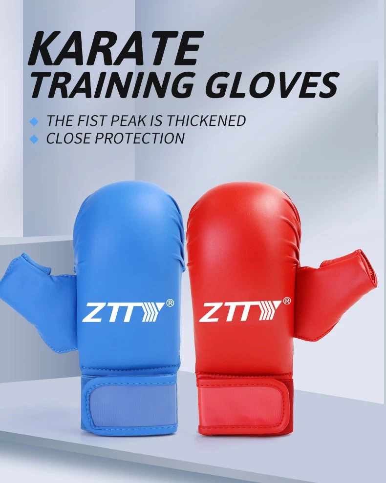 red karate glove